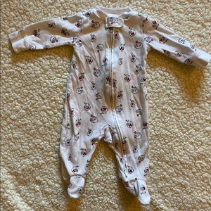 Valentine’s Day sloth footie